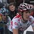 Andy Schleck am Ziel der zweiten Etappe der Tour de Suisse 2008